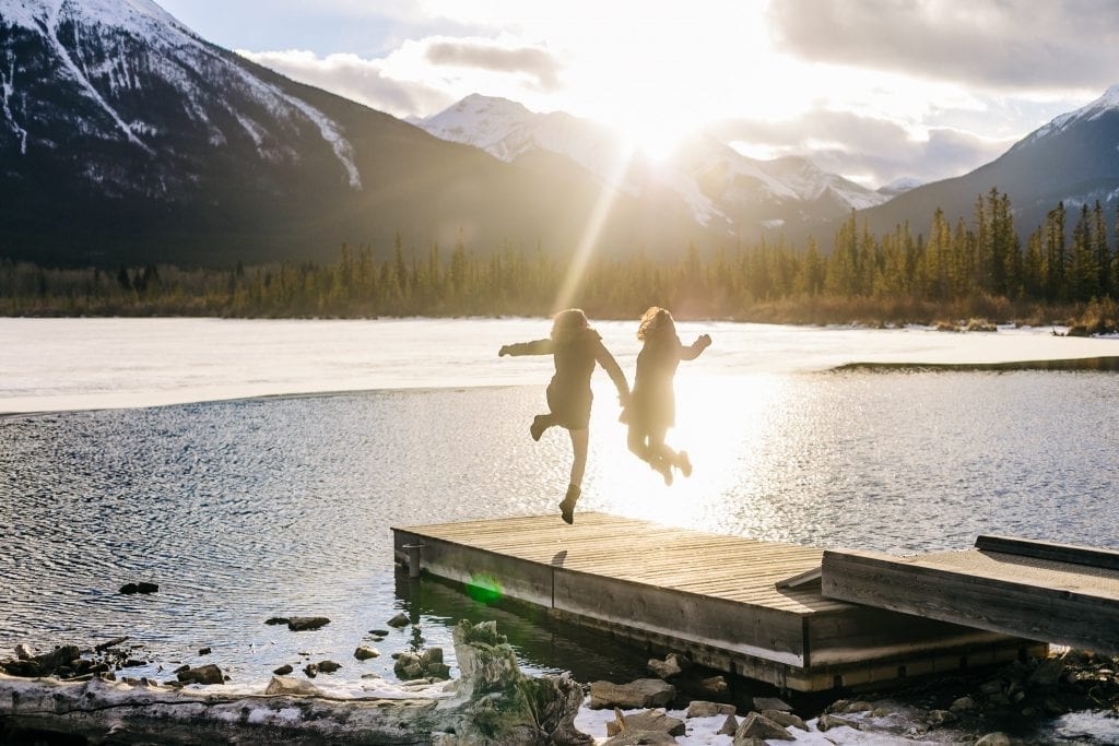 Same sex Banff Photographer